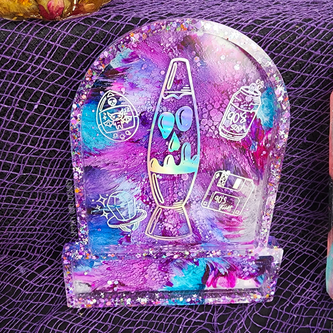 90s Themed Gravestone Resin Tray