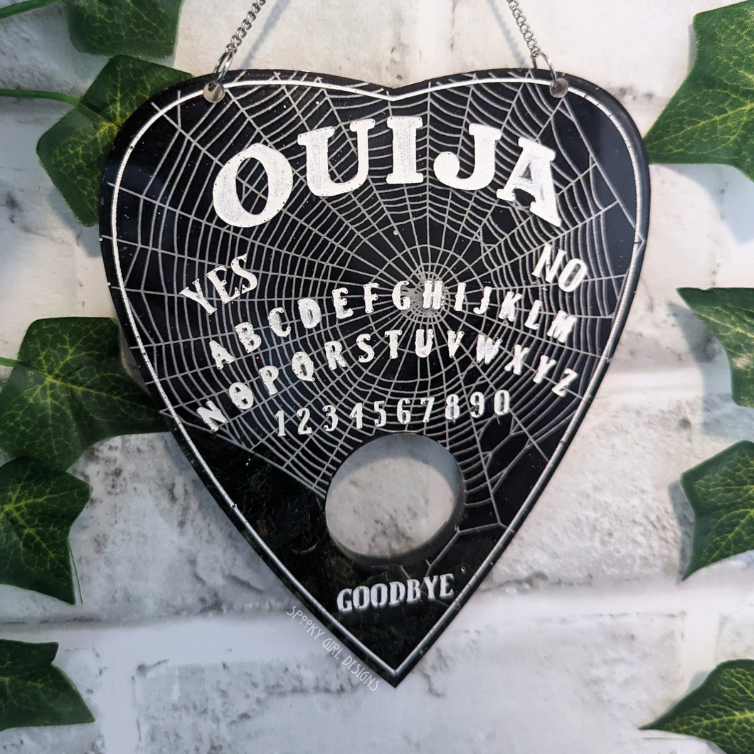 Cobweb Ouija Planchette Wall Art