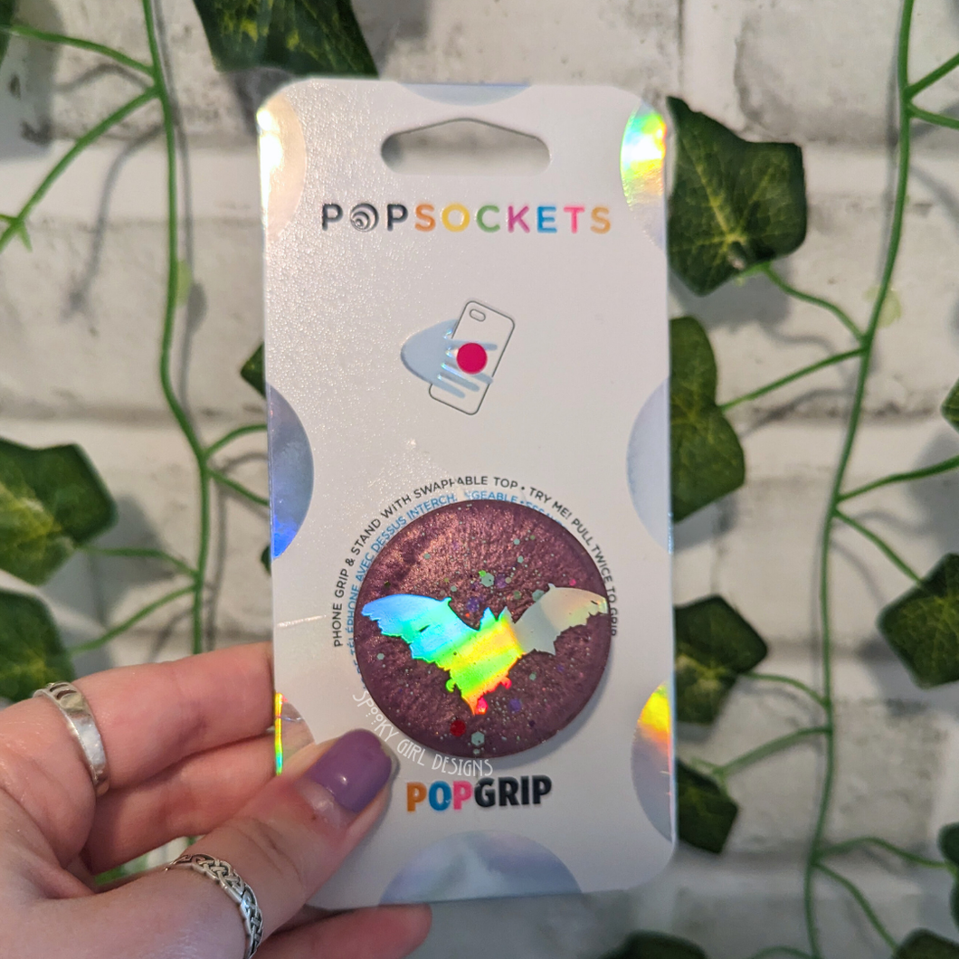 Holographic Bat PopSocket™