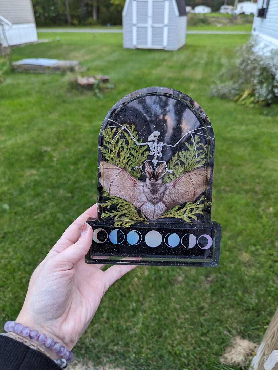 Gravestone Resin Tray