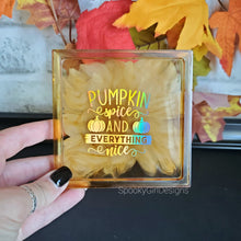 Load image into Gallery viewer, Pumpkin Spice Square Coaster
