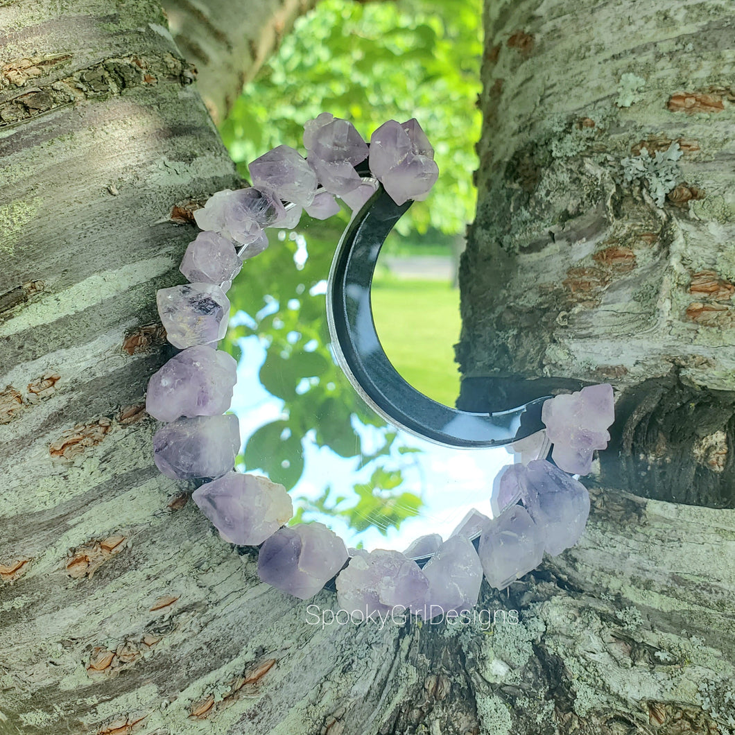 Amethyst Moon Mirror