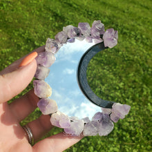 Load image into Gallery viewer, Amethyst Moon Mirror
