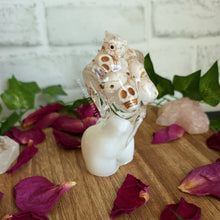 Load image into Gallery viewer, Skull Top Resin Goddess
